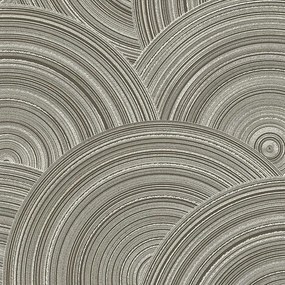 Tapet circular design texturat Home Spa