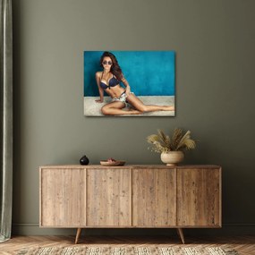 Tablou - Femeia pozând (70x50 cm)