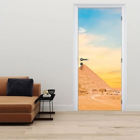 Fototapet pentru ușă - Piramide din Egipt (95x205cm)