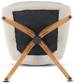 Scaun de sufragerie DCH-D1348 CRM2 cu mecanism deîntoarcere