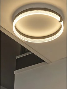 Osram - Plafonieră LED DECOR CIRCLE, 25 W, 230 V, Ø 40 cm, negru/alb
