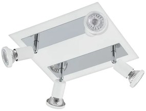 Eglo 94962 - LED Lampa spot SARRIA 4xGU10-LED/5W/230V