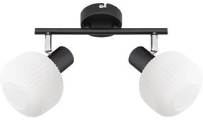 Spot Prezent 27520 ARYA 2xE14/40W/230V negru/alb