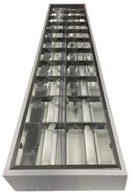 Corp de iluminat fluorescent 2xG13/18W/230V 120 cm