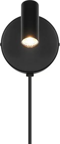 Nordlux - Spot LED de perete OMARI LED/3,2W/230V, negru