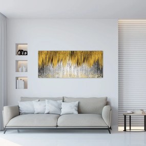 Tablou - Linii de aur (120x50 cm)