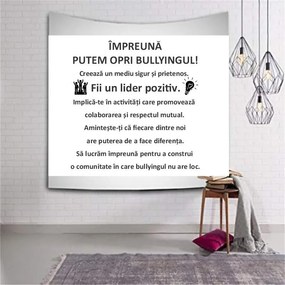 Sticker perete Impreuna putem opri bullyingul