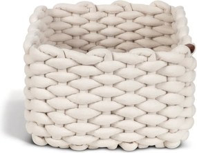 Coș de depozitare din material textil 35x25x14 cm Peach Skin M – Bigso