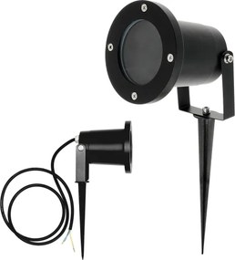 BRILAGI - Lampă de exterior TERRA 1xGU10/50W/230V IP65 neagră
