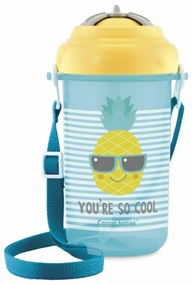 Canpol babies - Sticlă sport cu pai, So Cool - ananas