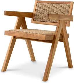 Scaun design natural pentru interior si exterior Kristo