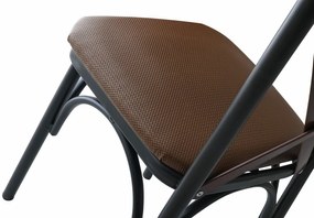 Set de scaune de sufragerie Ekol Brown, 4 buc.
