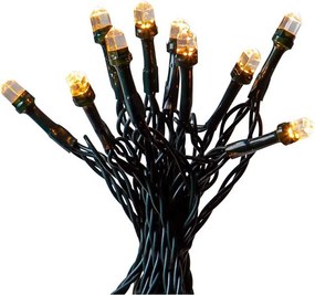 Eglo - Ghirlandă LED de exterior DIAMOND, 200 LED-uri / 1 funcție, 20 m, IP44, alb cald