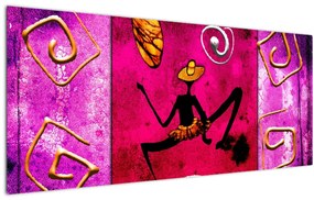 Tablou picturii istorice pe perete (120x50 cm)