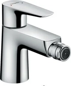 Baterie bideu Hansgrohe Talis E cu ventil Pop-Up crom lucios