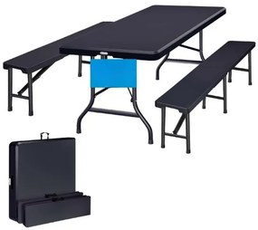 Deuba Set de bere 183 cm - antracit