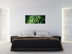 Tablou - Frunze tropicale (120x50 cm)