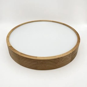 Brilagi - Lampă de tavan LED CARVALHO MODERN 3xE27/60W/230V, diam. 47,5 cm, stejar