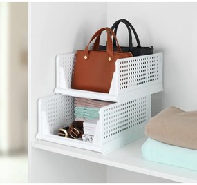 Organizatoare pentru șifonier 2 buc. din plastic - Maximex