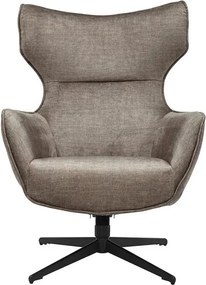 Fotoliu pivotant VOGUE catifea taupe