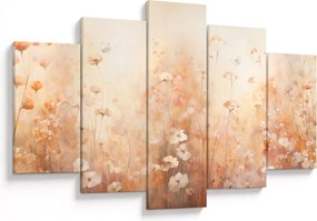 Tablou - Model de flori sălbatice (150x105 cm)