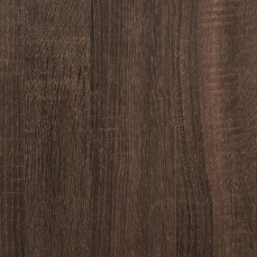 Dulap coltar, stejar maro, 33x33x164,5 cm, lemn prelucrat 1, Stejar brun, 33 x 33 x 164.5 cm