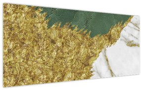Tablou - Marmură verde N⁰2 (120x50 cm)