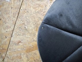 OFERTA Scaun de birou gri AVOLA VELVET calitate II.
