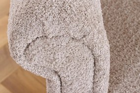 Canapea extensibila, Tesatura Boucle Greige, Maison Belle Affaire 220cm A-44236 VC