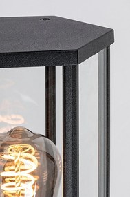 Aplica pentru iluminat exterior design modern IP44 DUBROVNIK negru mat