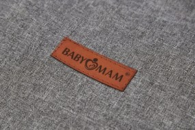 ShopJK SAC PENTRU CĂRUCIOR PRIMĂVARĂ/TOAMNĂ GRI - ROZ 017377