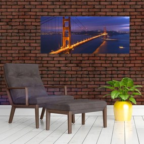 Tablou - Podul Golden Gate (120x50 cm)