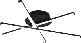 Plafonieră LED STICK/12W/230V negru