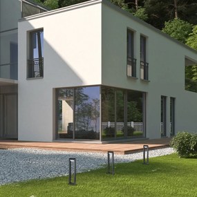 Stalp de exterior, terasa sau gradina IP54 LED Medna H-65cm