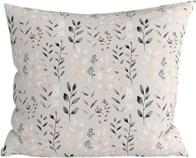 Fata de perna din policoton SALVIA 45x45 cm, gri-maro