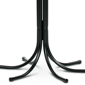 Cuier metalic Peg negru, 188 cm