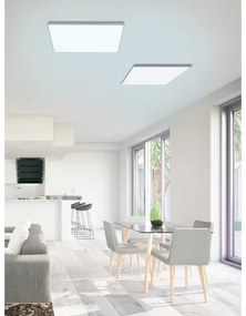 Plafonieră LED dimabilă CANVAS LED/40W/230V Leuchten Direkt 15552-16 + telecomandă