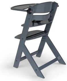 Scaun de masă pentru copii ENOCK gri KINDERKRAFT