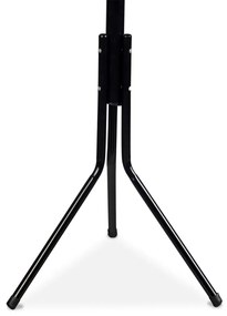 Umeraș în picioare cu 11 umerașe negru