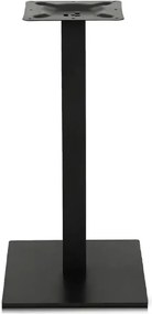 Picioare metalice pentru masa 80x80 cm,negru