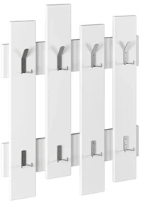 Cuier de perete Wave White