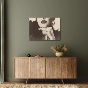 Tablou - Vintage, poza unei femei (70x50 cm)