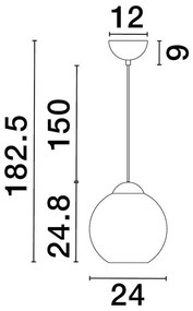Pendul design decorativ modern MIDORI