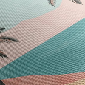 Tablou - Palmieri la mare (150x105 cm)