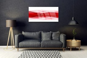 Tablouri acrilice Abstract Art Roșu Portocaliu Alb