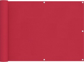 vidaXL Ecran de balcon Burgundy 75 x 300 cm Material Oxford