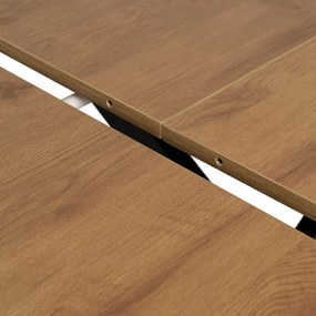 Masă de dining rotundă extensibilă cu blat suplimentar ø 120 cm Rocía – Ixia