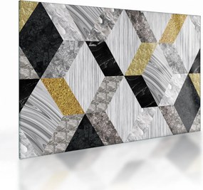 Tablou pe sticlă - Decor texturat (70x50 cm)