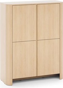 Comodă înaltă Sorrenti 103 cm - stejar Vicenza
