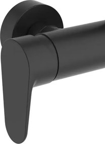 Coloana de dus cu baterie monocomanda negru mat Ideal Standard Alu+